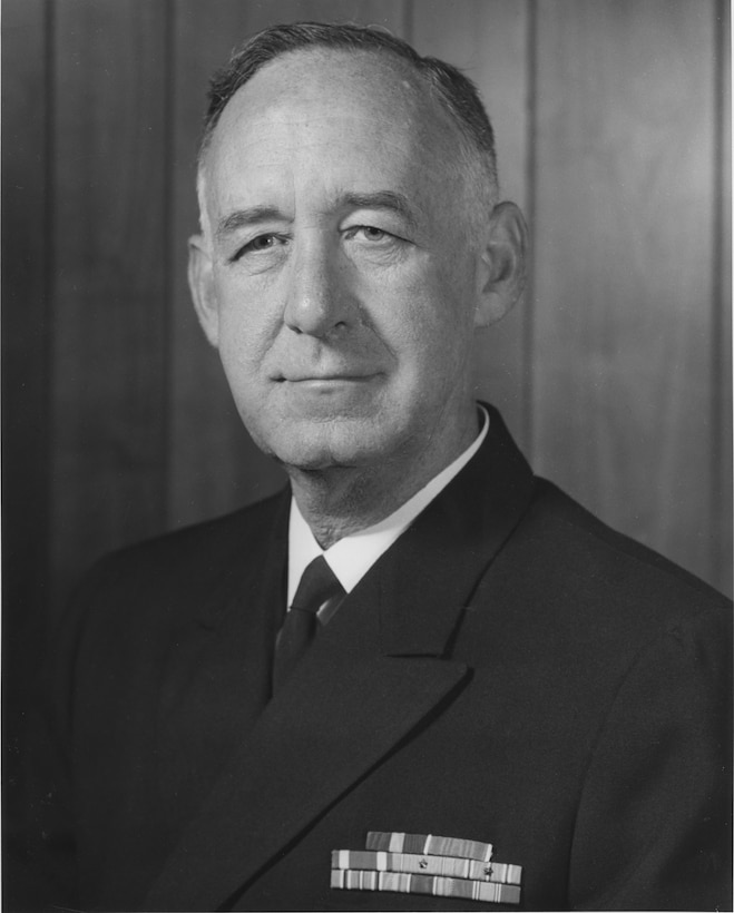 A portrait of VADM Joseph M. Lyle