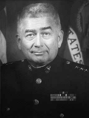 A portrait of LtGen Wallace H. Robinson, Jr.