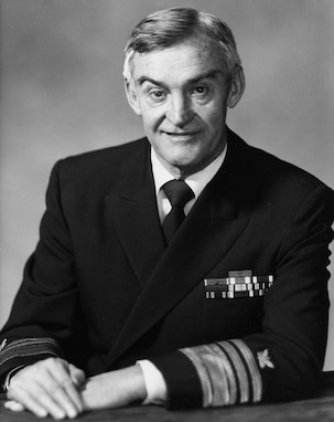 A portrait of VADM Eugene A. Grinstead