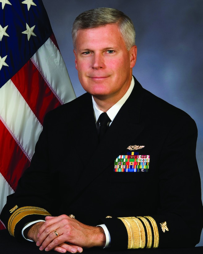 A portrait of VADM Alan S. Thompson