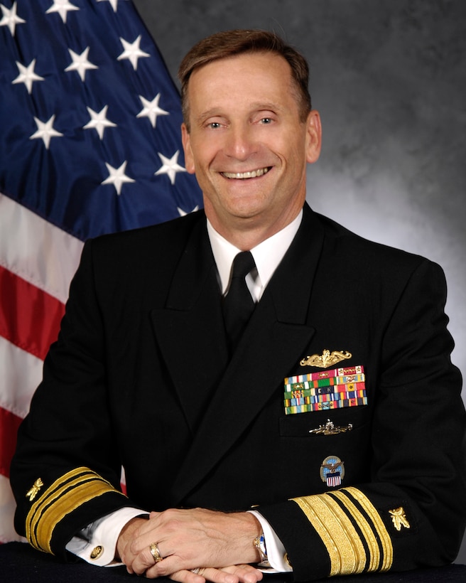 A portrait of VADM Mark D. Harnitchek