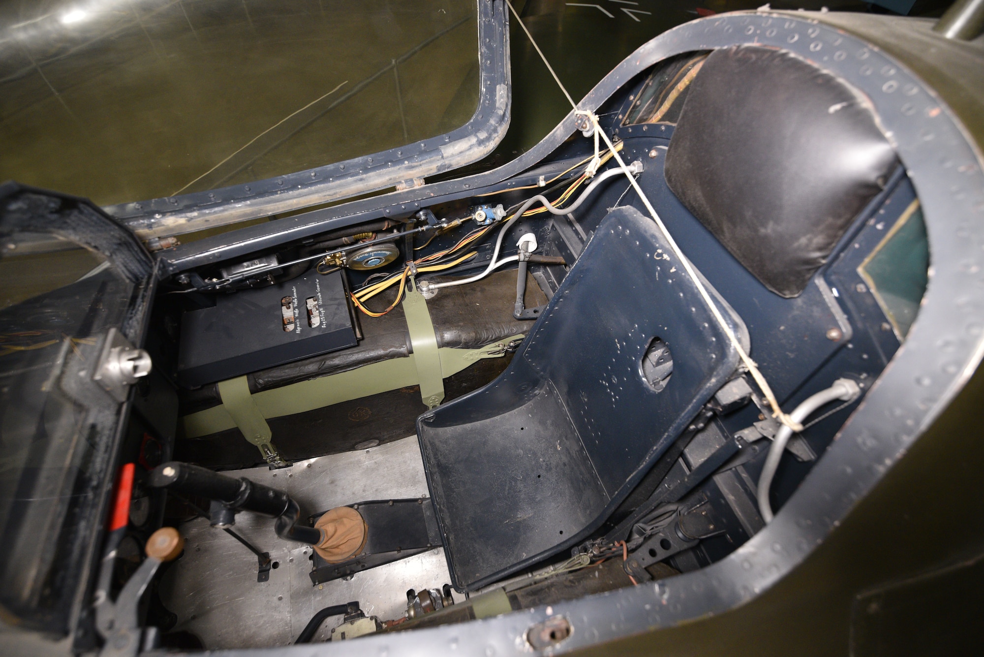 Messerschmitt Me 163B cockpit