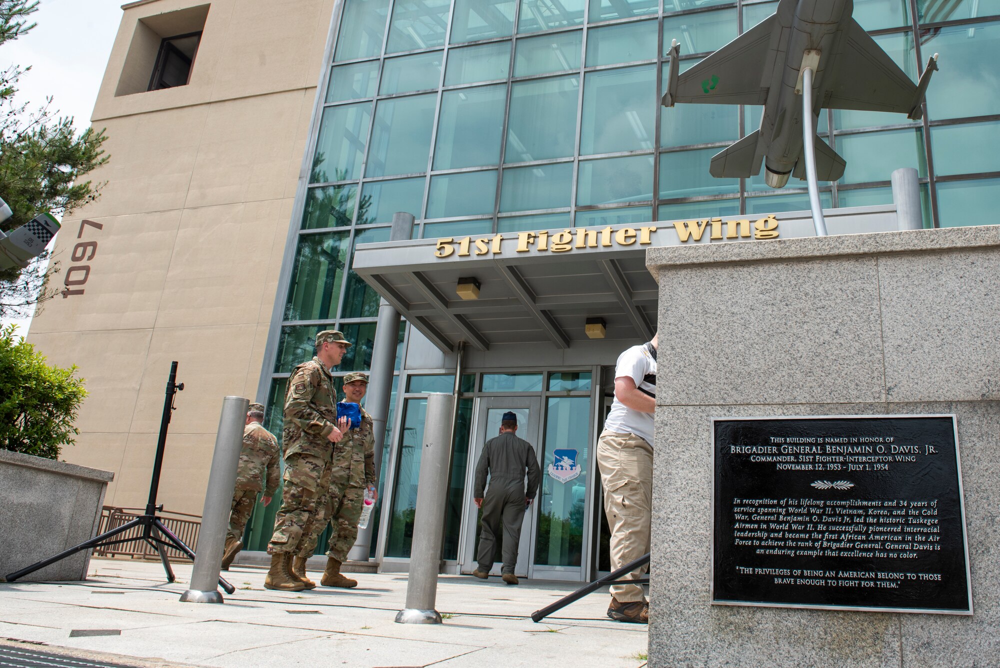 51st FW HQ building renamed in honor of Brig. Gen. Davis > Osan Air