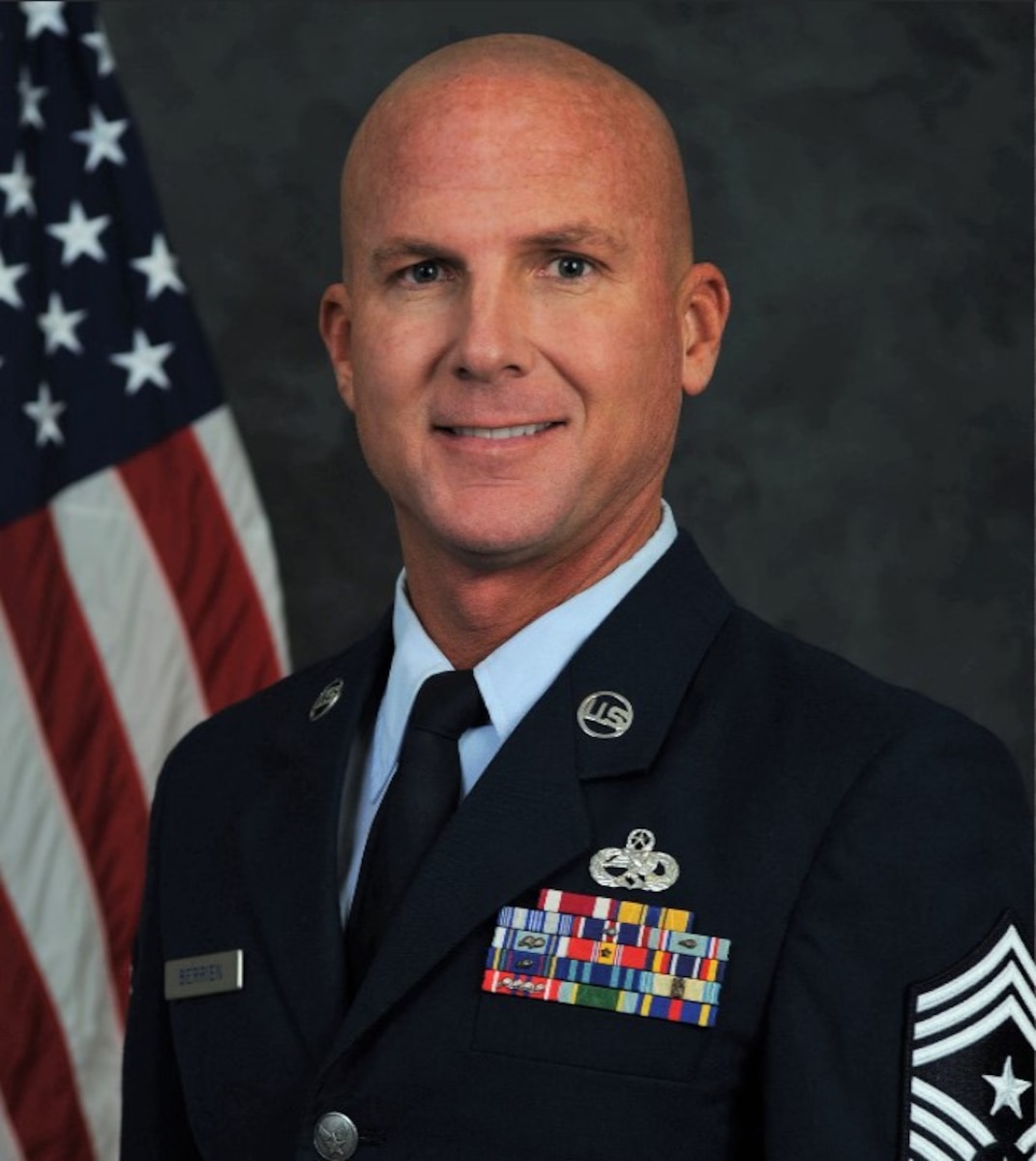 Command Chief Master Sgt. Kristoffer N. Berrien