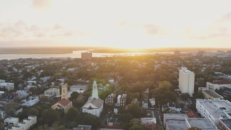 aerial skyline