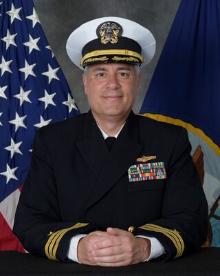 PENSACOLA, Fla. (June 3, 2021) Official photo of Cmdr. Michael S. Tiefel. (U.S. Navy photo)