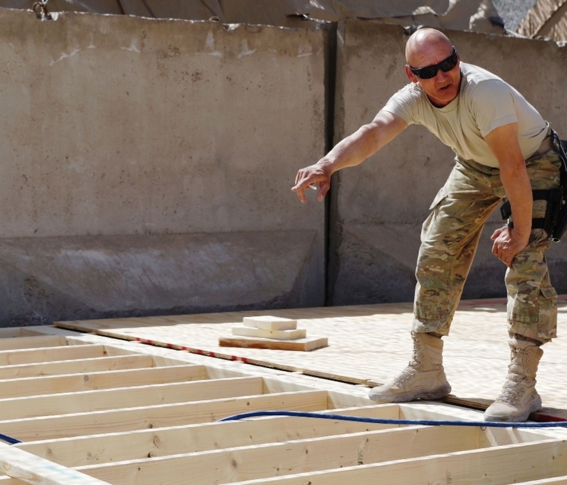 Hilario was helping build hardened structures to make life more comfortable for ADT 4, and eventually ADT 5 as well.