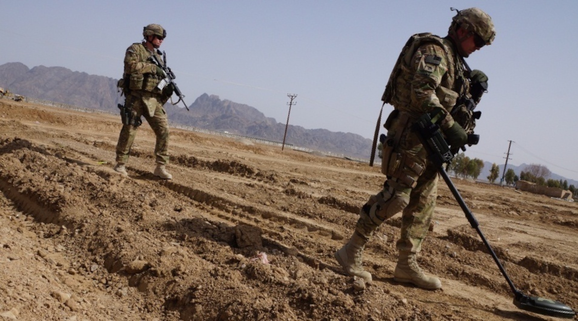 The two are currently deployed on Kentucky's Agribusiness Development Team 4, which seeks to improve the lives of Afghan farmers by teaching better farming and post-harvest techniques.