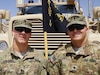 The two soldiers, who have been best friends for the last five years since originally meeting in Paducah, joined the Army National Guard together, and are serving in Afghanistan as part of Kentucky's Agribusiness Development Team 4.