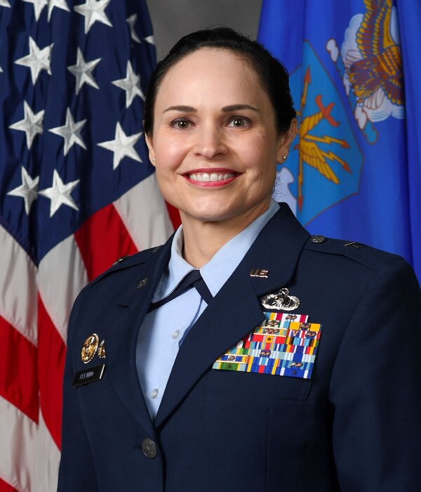 This is the official portrait of Brig. Gen. Alice Ward Trevino.