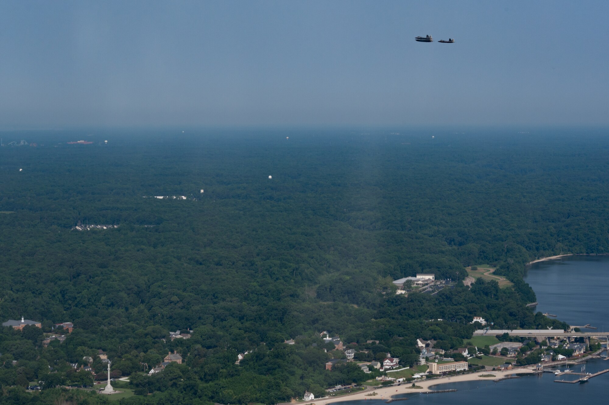 Planes over Glouster Va