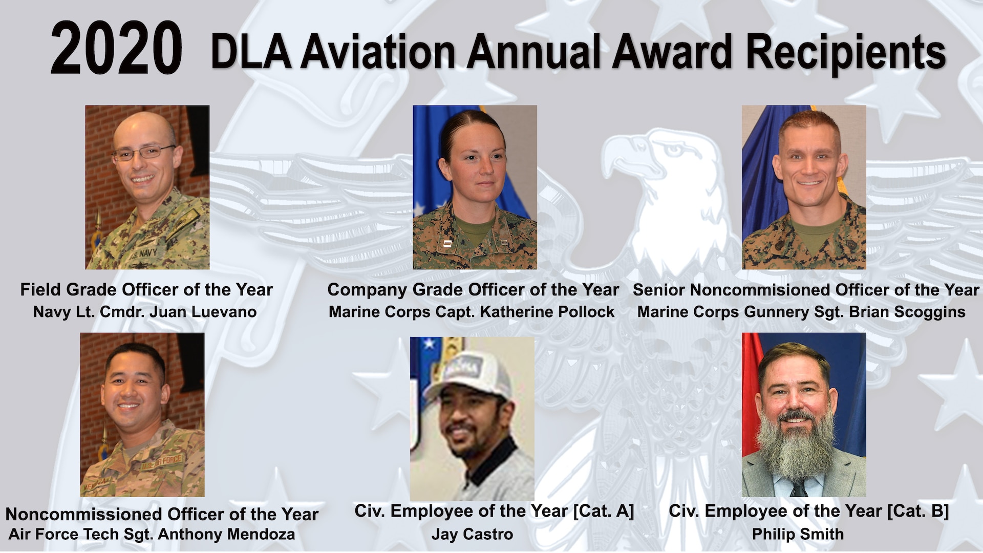 DLA Aviation awards ceremony recognizes outstanding employees