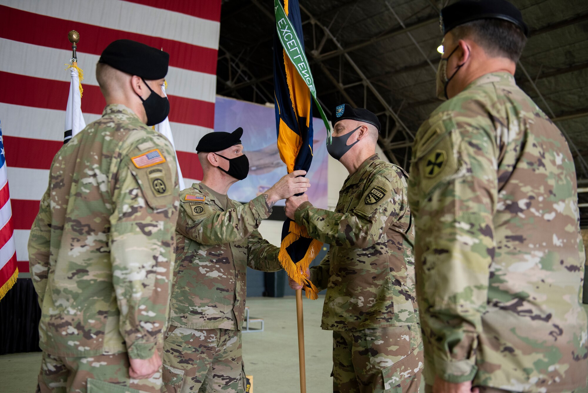 U.S. Army 3rd Battlefield Coordination Detachment - Korea, held a change of command ceremony at Osan Air Base, Republic of Korea, July 7, 2021. U.S. Army Col. Michael Mullins transferred command of the 3-BCD-K to U.S. Army Col. Jeffrey Munn.