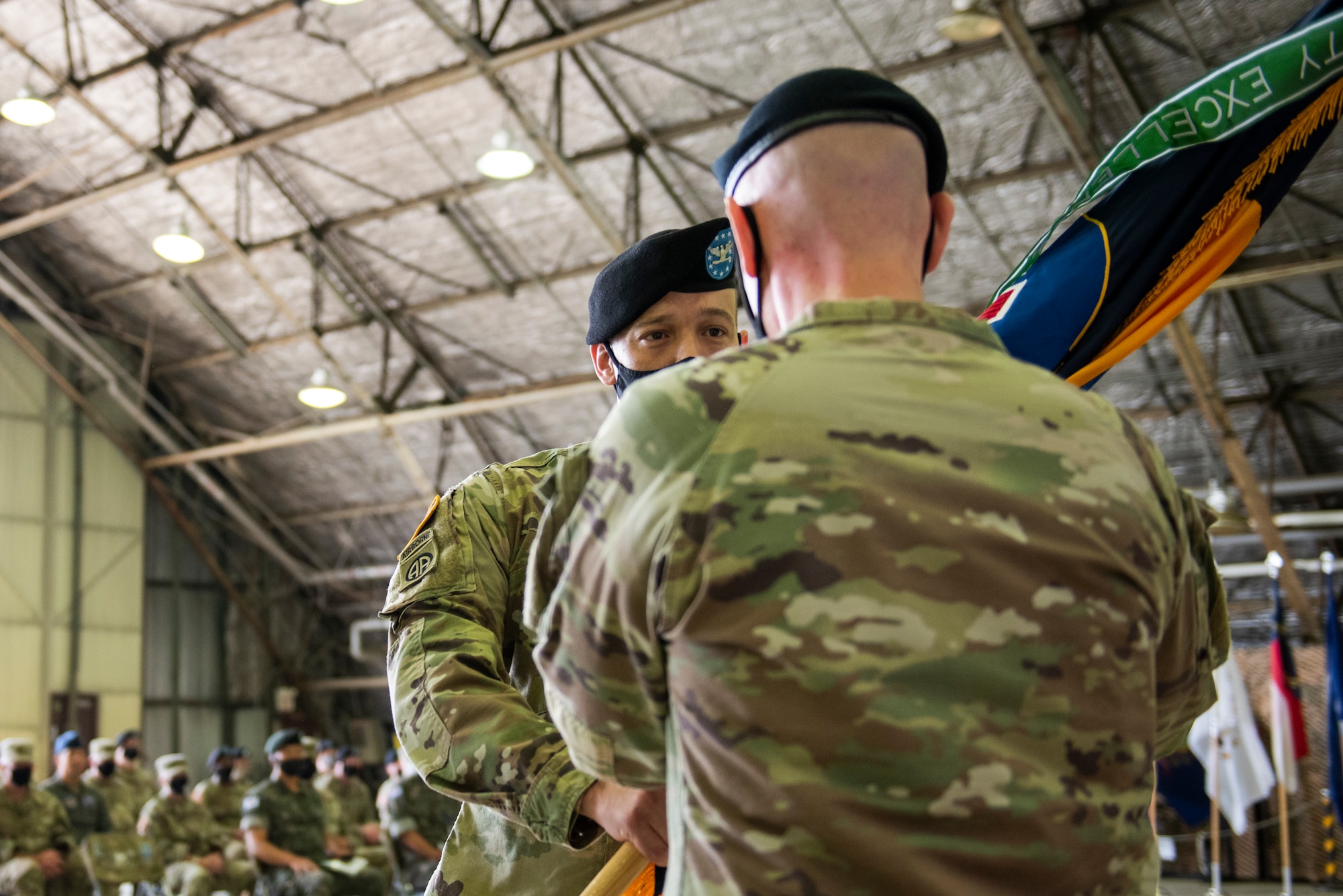 U.S. Army 3rd Battlefield Coordination Detachment - Korea, held a change of command ceremony at Osan Air Base, Republic of Korea, July 7, 2021. U.S. Army Col. Michael Mullins transferred command of the 3-BCD-K to U.S. Army Col. Jeffrey Munn.