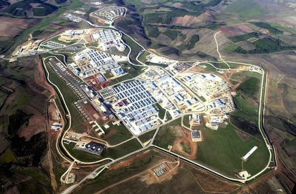 Area Support Group - Balkans has the base operations mission at Camp Bondsteel, Kosovo (pictured), with a forward operating office at Camp Butmir, Bosnia-Herzegovina.