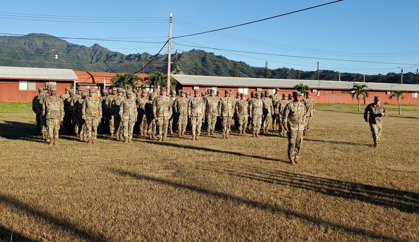 412th TEC Soldiers move building supplies during annual exercise