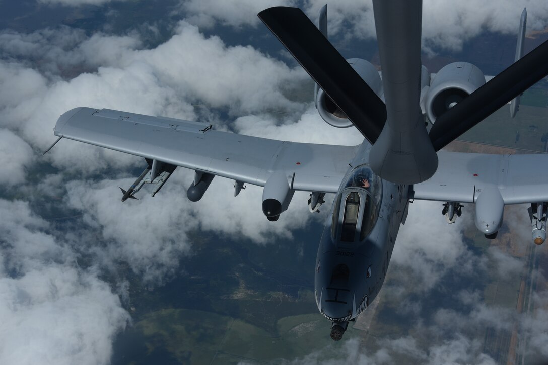 A-10 receiving fuel