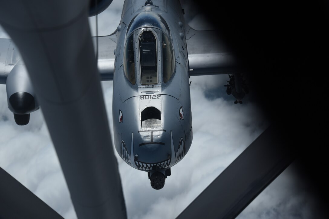 A-10 receiving fuel