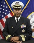 Studio portrait of Cmdr. Jimmy L. Lawton