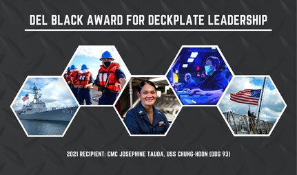 Del Black Award Recipient, CMC Josie Tauoa
