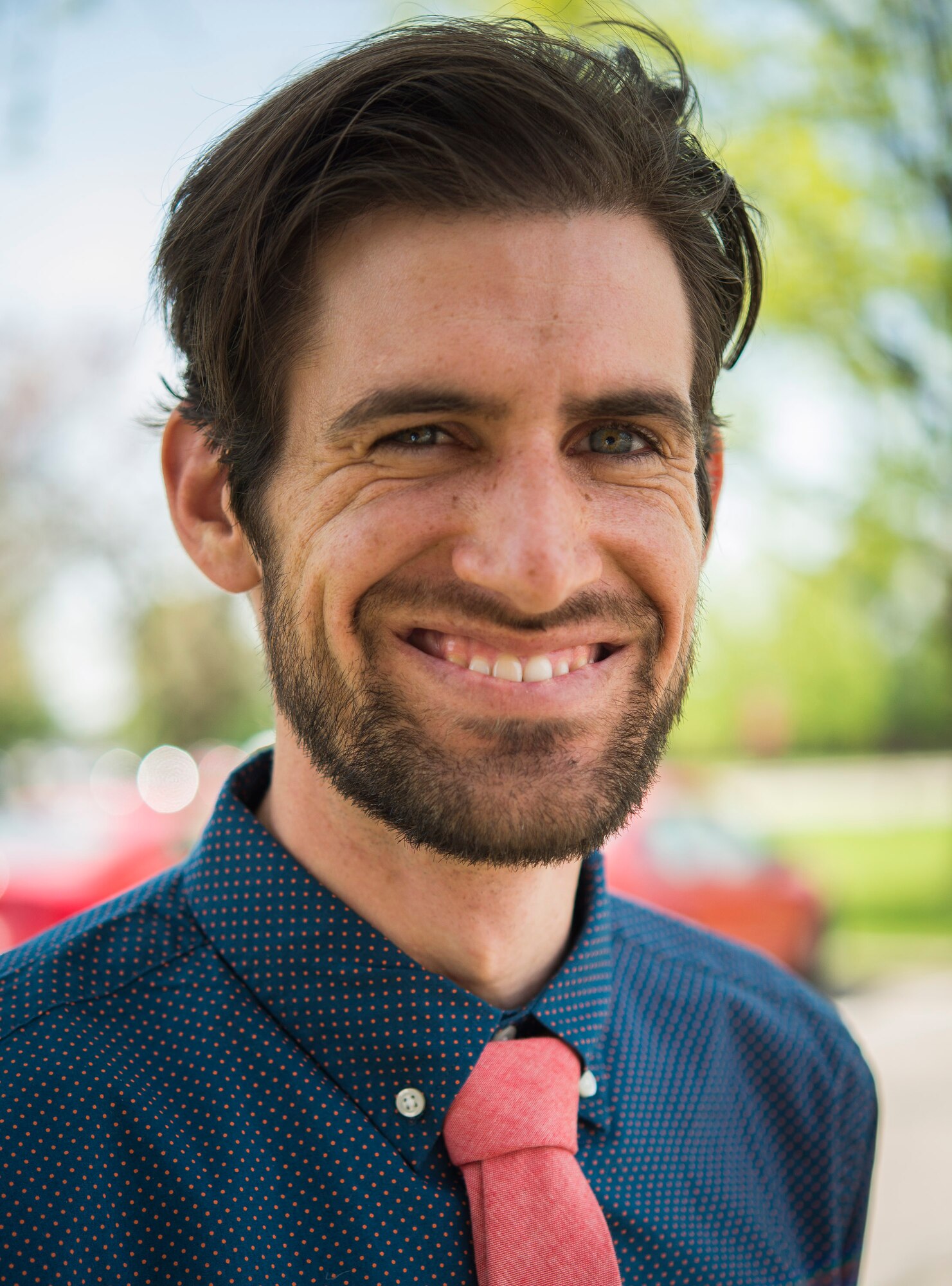 Brandon Hough became the new Air Force Marathon race director May 10, 2018. Hough is a Road Runners Club of America certified race director with a masters of education in sports management. Hough brings to the position extensive experience in event, contract and project management.  (U.S. Air Force photo/John Harrington)