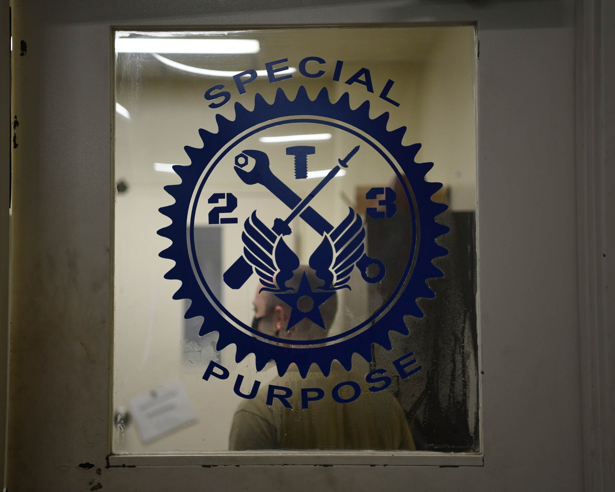 Special Purpose technicians work on disassembling a staircase truck at Kadena Air Base, Japan, June 16, 2021.
