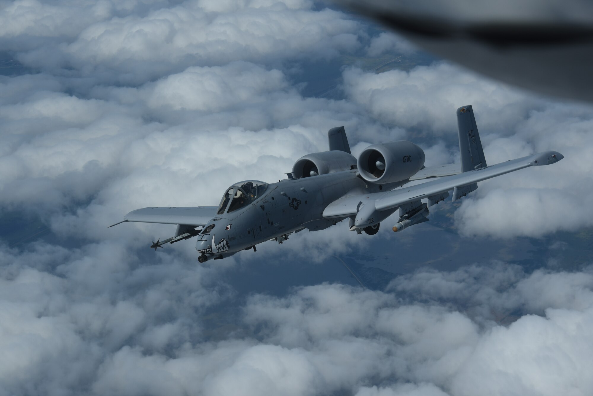 A-10 receiving fuel