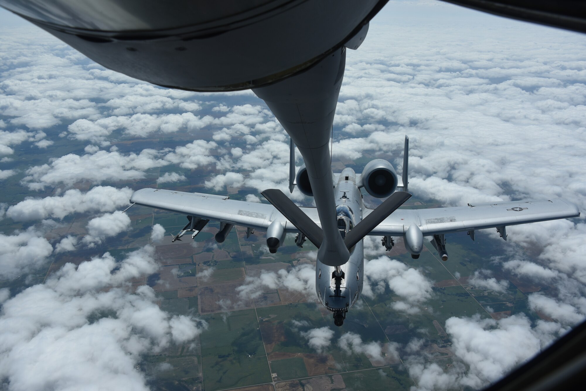 A-10 receiving fuel