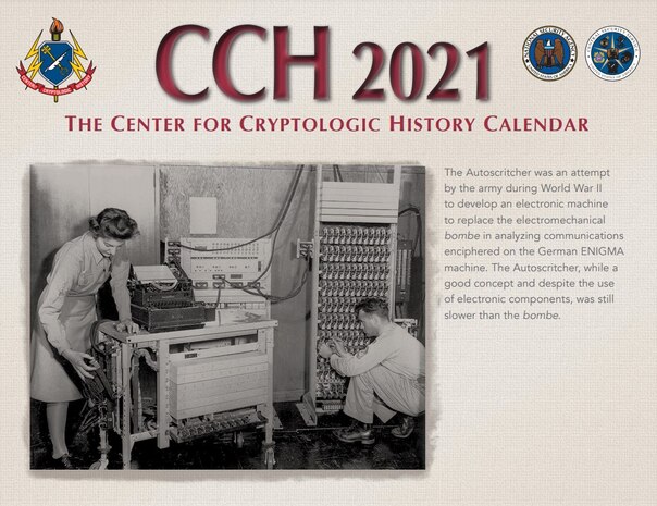 2021 Center for Cryptologic History Calendar