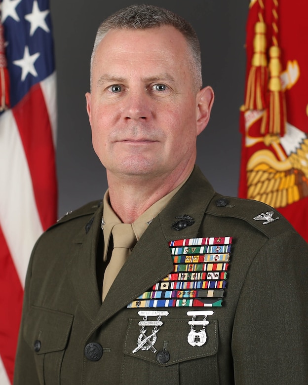 Official command portrait of Colonel Richard H. Pitchford