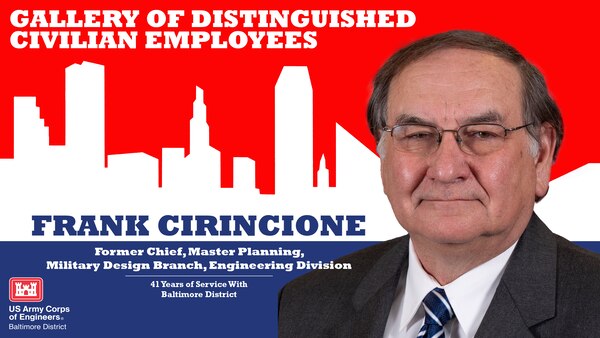 Frank Cirincione, Gallery of Distinguished Employees