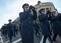 Dress rehearsal for the 58th Presidential Inauguration