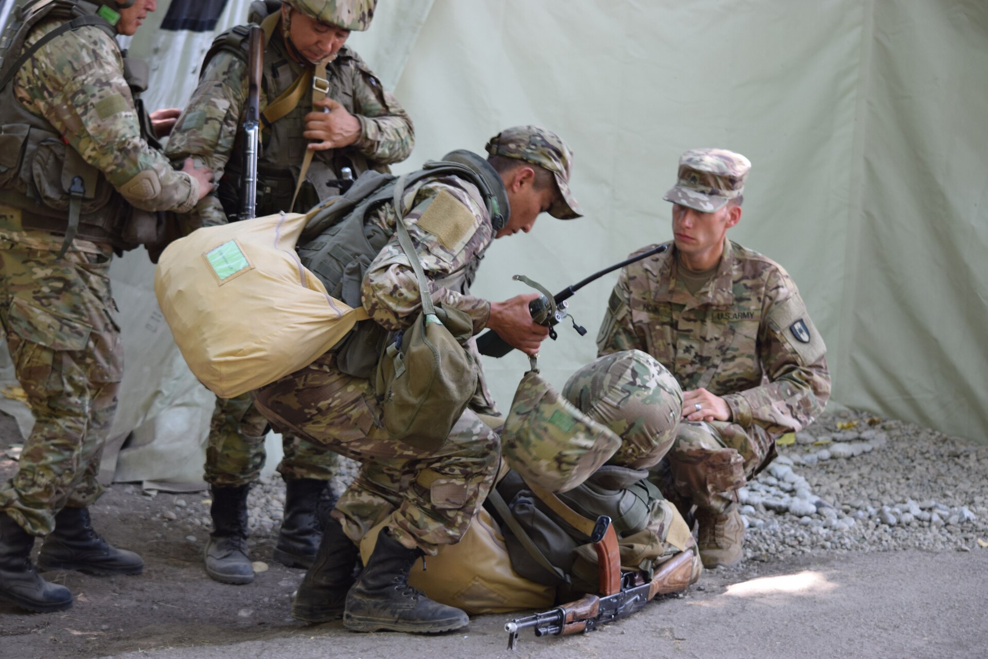 Kentucky Guardsmen leave lasting mark on Exercise Steppe Eagle