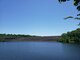 A lake and a dam
