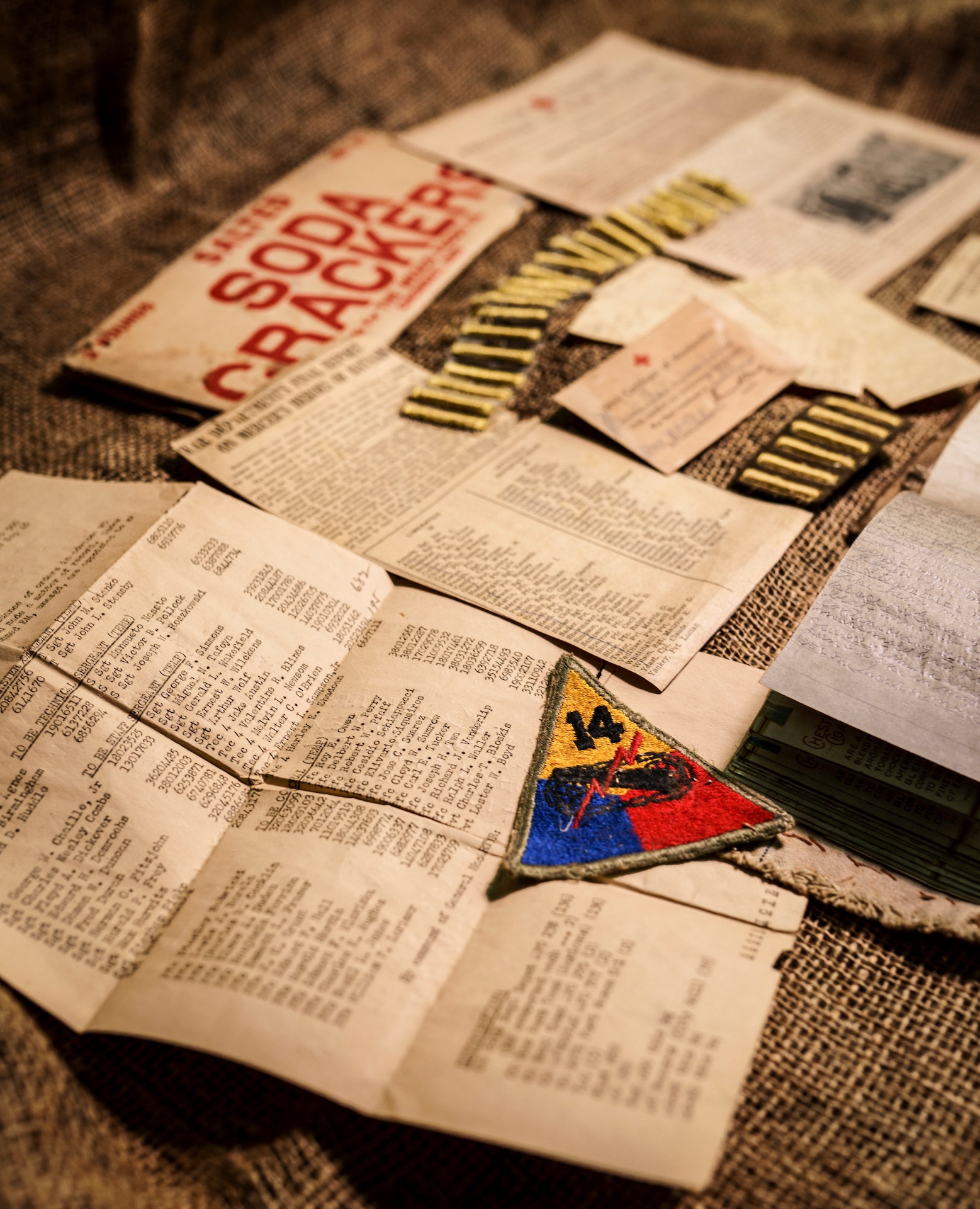 Artifacts from Sgt. Ernest L. Sampson, Jr.