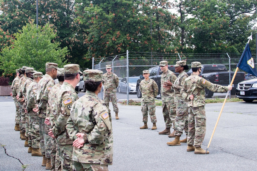 Legal Command Soldiers Recognize Excellence, Dedication