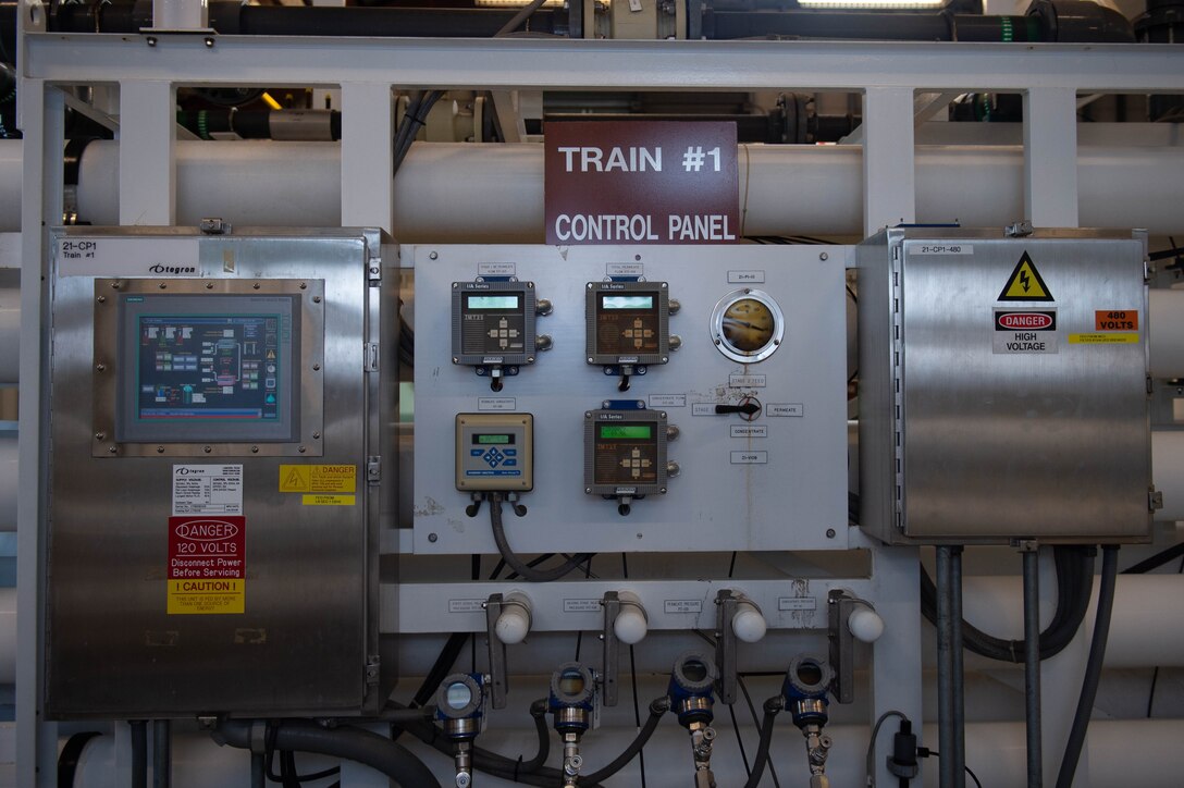 A photo of a control panel.