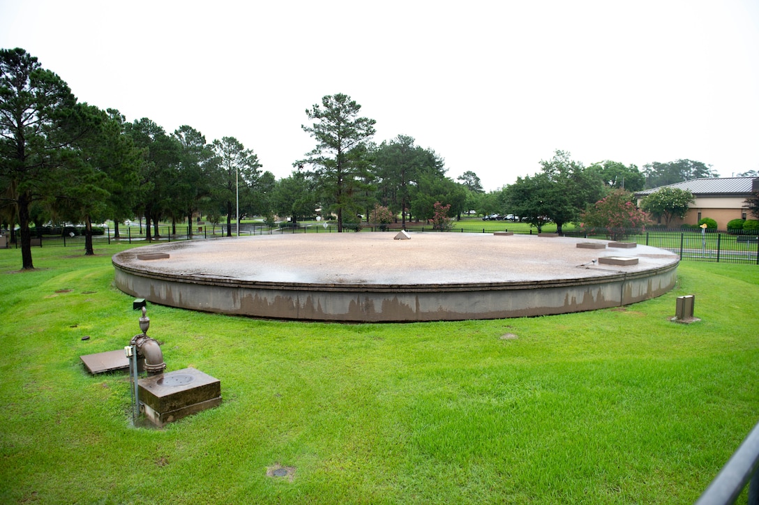 A photo of water storage facility.