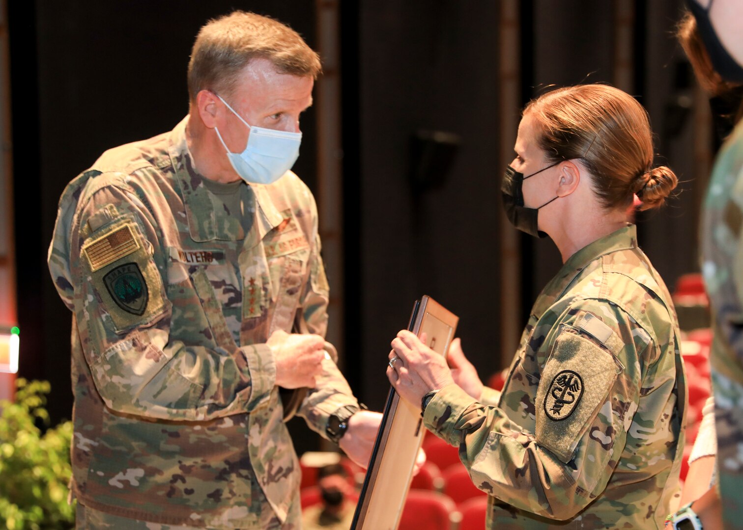 SHAPE Healthcare Facility, Brussels AHC welcome new commander