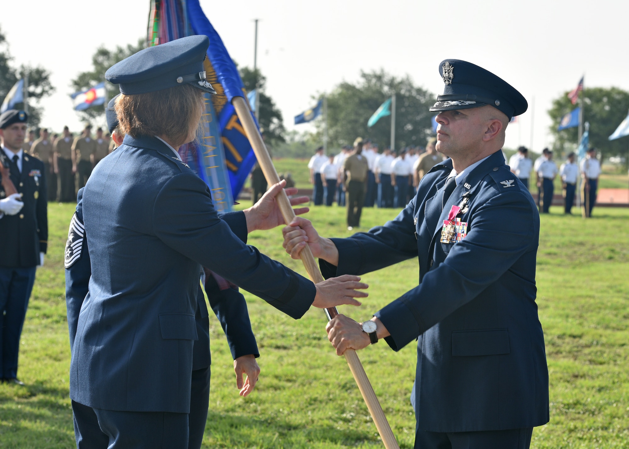 17th Training Wing welcomes new Commander > Air Education and Training  Command > Article Display