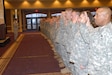 More than 30 Kentucky National Guardsmen reenlisted following a retention symposium at the Galt House.