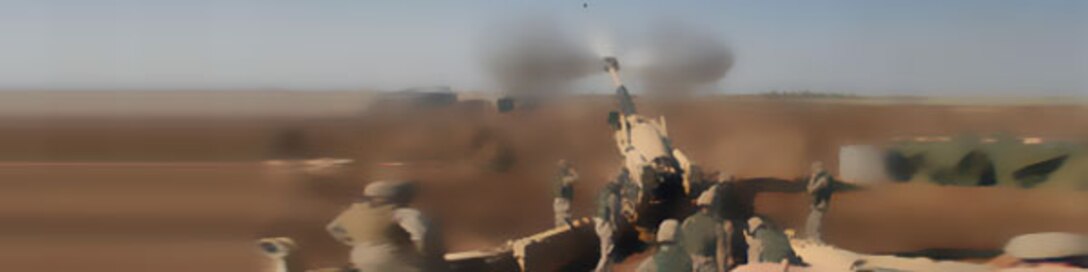 image of M777 artillery