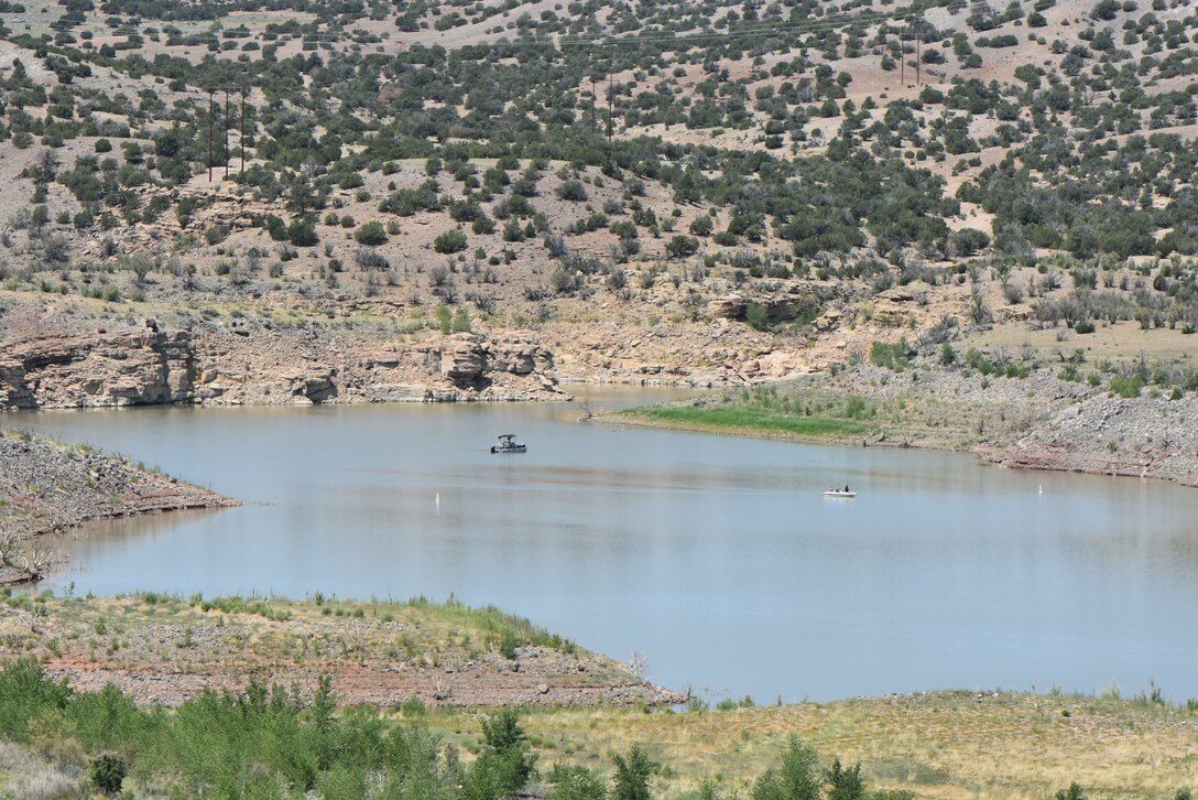 View of Abiquiu Lake, July 10, 2021.