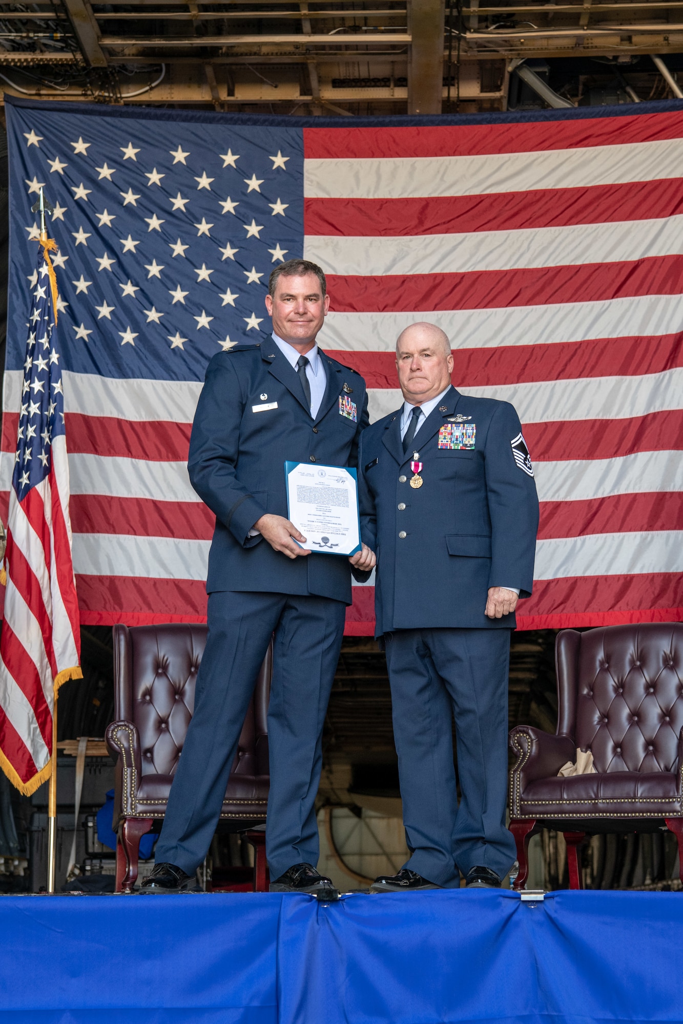 SMSgt Kerr retires after 43 years of service