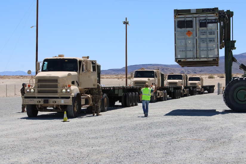 Cali Army Reserve unit hits the road supporting Operation Patriot Press