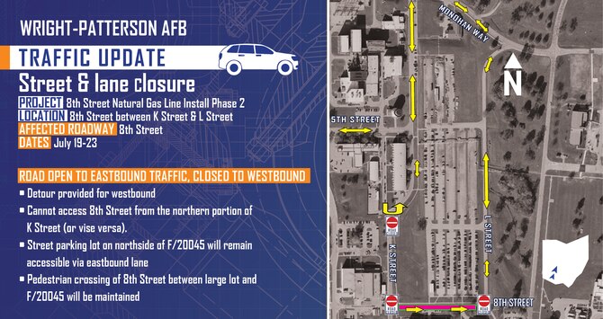 Eighth Street to partially close for natural gas project