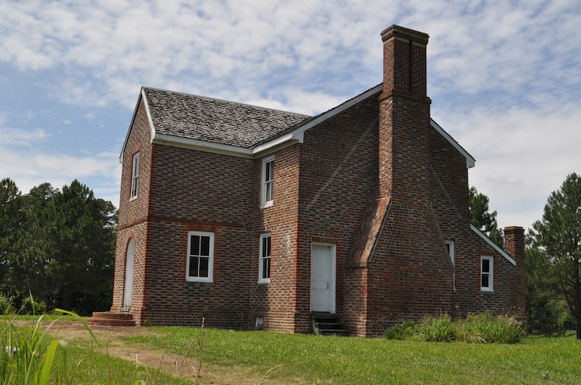 Photo of the Matthew Jones house on Fort Eustis.