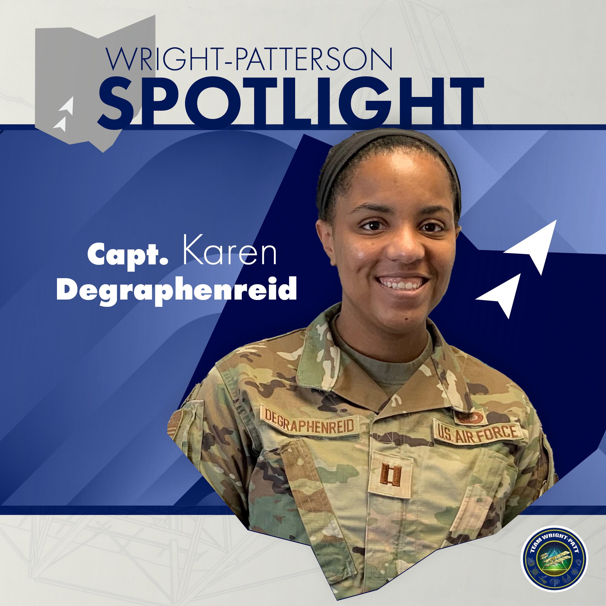 Wright-Patterson Spotlight: Capt. Karen Degraphenreid