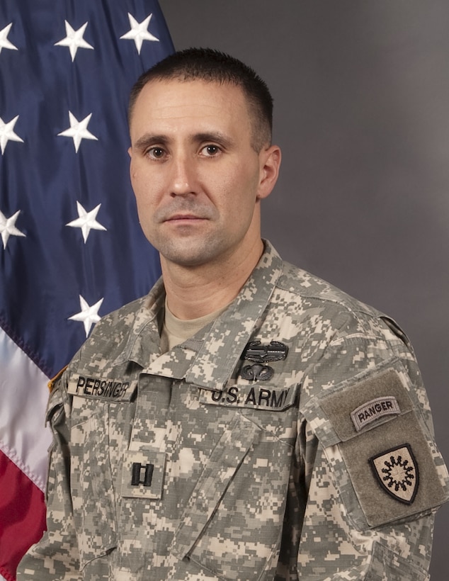 Capt. Curtis M. Persinger, 940th Military Police Company commander