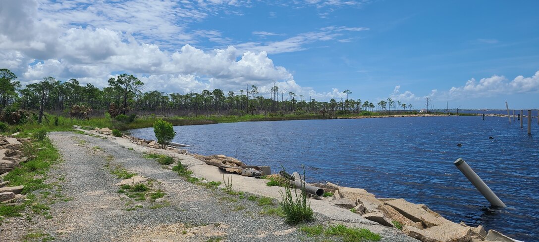 Photo of Tyndall AFB shoreline